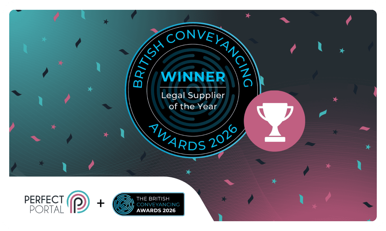 Perfect Portal wins Legal Supplier of the Year (March 18, 2026)