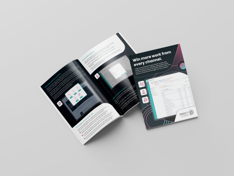 Capture Brochure Mock up