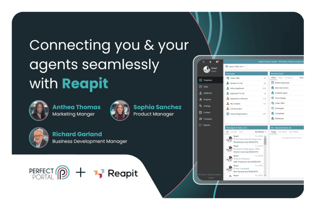 Connecting you & your agents seamlessly with Reapit